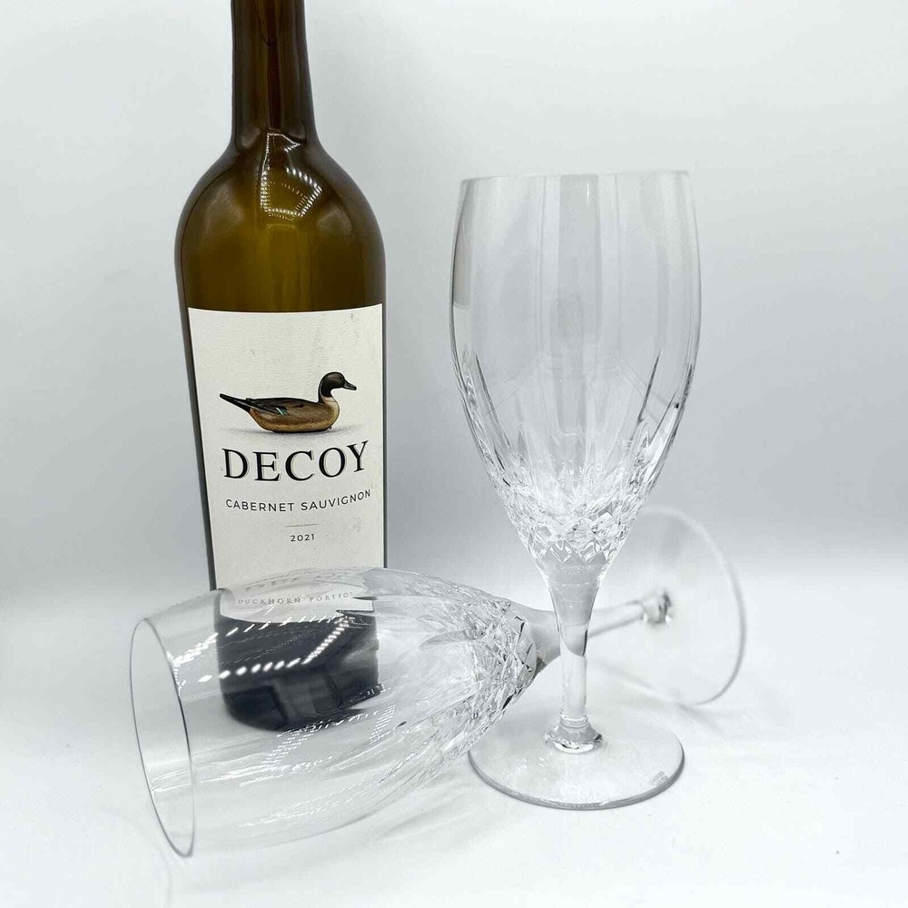 Miller Rogaska Crystal Wine Glass "Memoir" Single Glass Excellent Condition!
